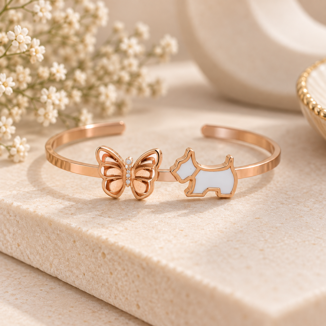 Love and paws bracelet
